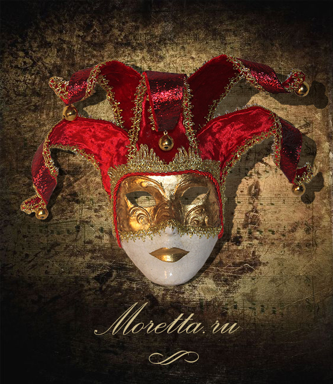 Венецианская маска Арлекин2